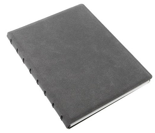 notitieboek A5 navulbaar 21 x 14,8 cm papier grijs