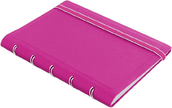 notitieboek Pocket Classic 14,4 x 10,5 cm kunstleer fuchsia