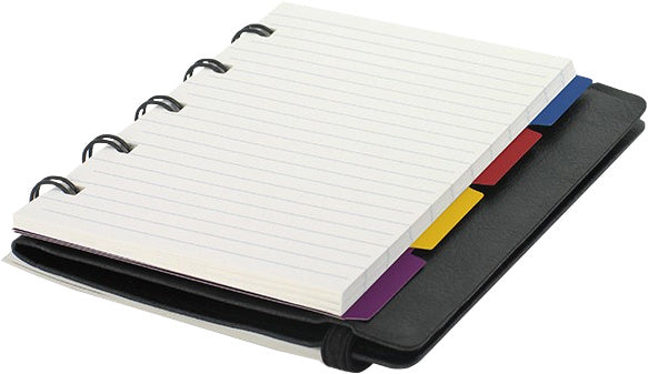 notitieboek Pocket Classic 14,4 x 10,5 cm kunstleer zwart