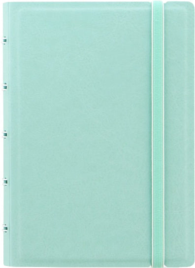 notitieboek Classic Pastels A6 kunstleer mintgroen
