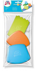 kleigereedschap junior groen/oranje/blauw 3 stuks