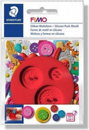 kleimal knopen junior 7 cm siliconen rood