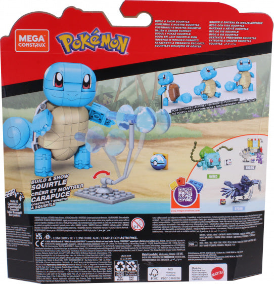 Mega Construx Pokémon Bouwset - Squirtle