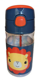 drinkfles junior 350 ml draaisluiting blauw/rood