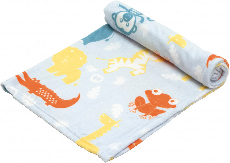 fleecedeken dieren junior 100 x 75 cm polyester