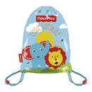 gymtas junior 33 x 44 cm polyester blauw