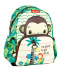 rugzak junior 30 x 24 cm polyester groen