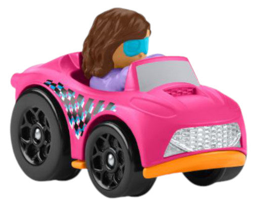 speelgoedauto Wheelies junior roze