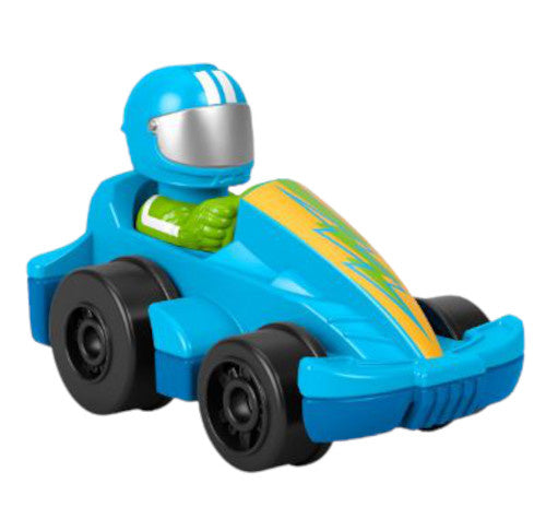 speelgoedauto Wheelies Race junior lichtblauw