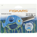 Fiskars Kinderschaar met Dierenmotief Vis - 13cm