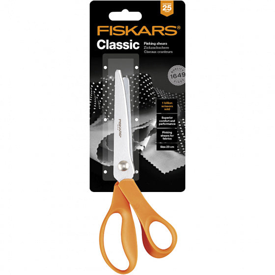 Klassieke Stoffenschaar 23 cm oranje