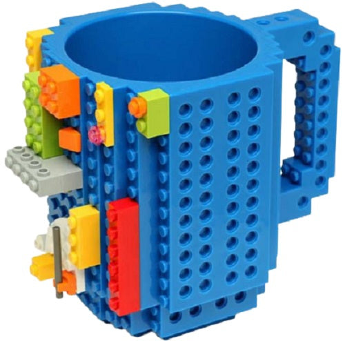 beker Build-On 14 x 12,5 cm blauw