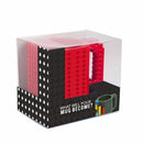 beker Build-On 14 x 12,5 cm rood