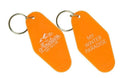 sleutelhanger My Winter Paradise oranje