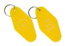 sleutelhanger No Bad Days geel
