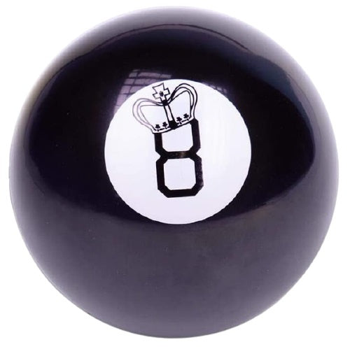 drankspel Almighty 8-Ball 13 cm zwart