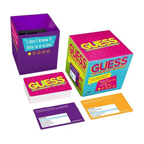 gezelschapsspel Guess The Product Review