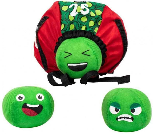 gooispel Sprout Head Toss groen/rood 4-delig