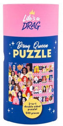 legpuzzel Drag Queen 56 x 36 cm roze 500 stukjes
