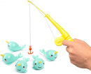 speelgoed Narwhal Fishing 22 cm 6-delig