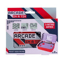 spel Arcade 3-in-1 junior 20 x 10 cm tin