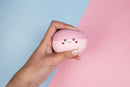stressbal Vis polyester roze