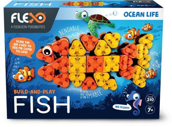 bouwpakket Ocean Life - Fish junior 210-delig
