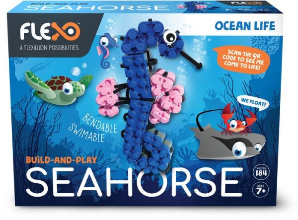 bouwpakket Ocean Life - Seahorse junior 184-delig