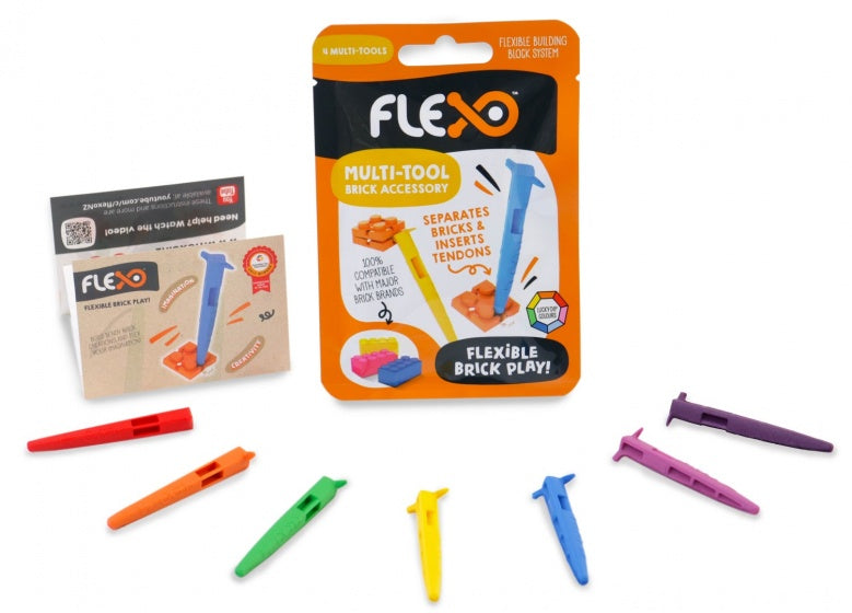 foliepakket Multi-Tool junior 13 cm 4-delig