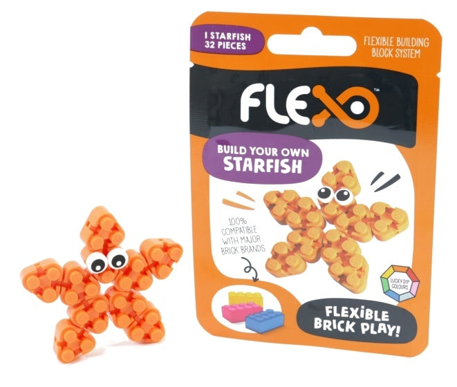 foliepakket Starfish junior 13 cm 32-delig