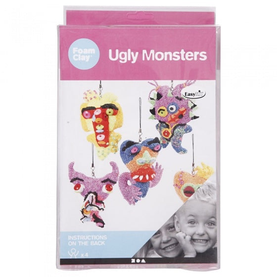 knutselset Ugly Monsters 7-delig