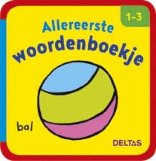 foamboek allereerste woordenboekje 7 cm