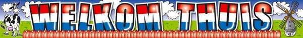 Welkom Thuis Banner