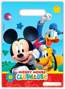 Uitdeelzakjes Mickey Mouse, 6st.