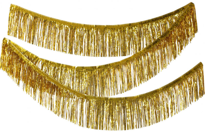 franjeslinger 6 meter folie goud