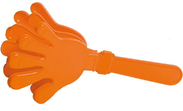 klapperhand junior 24 cm oranje