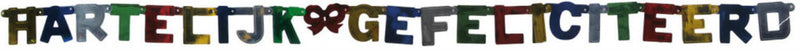 Letterslinger Hartelijk Gefeliciteerd