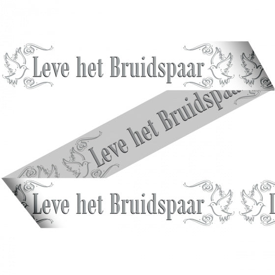 Markeerlint Bruidspaar, 15 m.