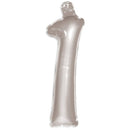 Cijfer Ballon 1 Zilver