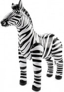 opblaasbare zebra 60 x 55 cm zwart/wit