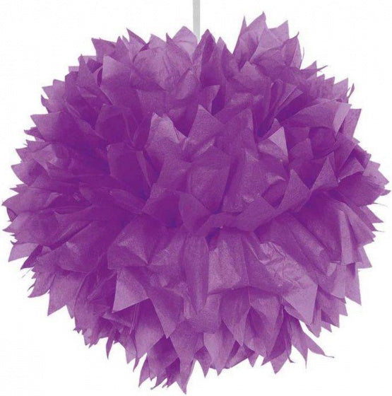 Paarse Pompom