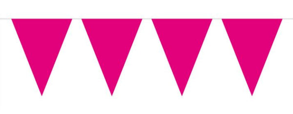 Magenta Mini Vlaggenlijn, 3mtr.