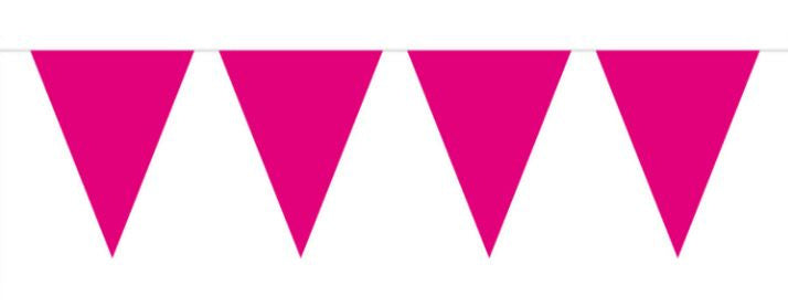 Magenta Mini Vlaggenlijn, 3mtr.