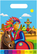 Indianen Uitdeelzakjes, 8st.