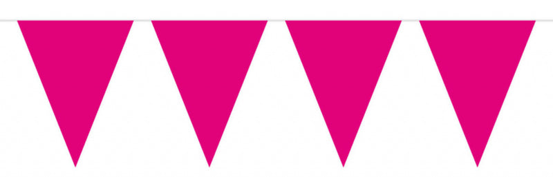 Fuchsia Vlaggenlijn, 10 m.