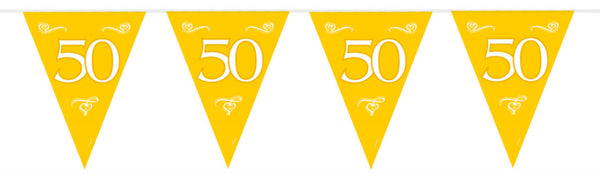 Vlaggenlijn - 50 Jaar, 10mtr.