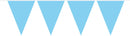 Babyblauwe Vlaggenlijn, 10mtr.