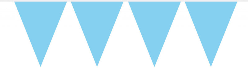 Babyblauwe Vlaggenlijn, 10mtr.