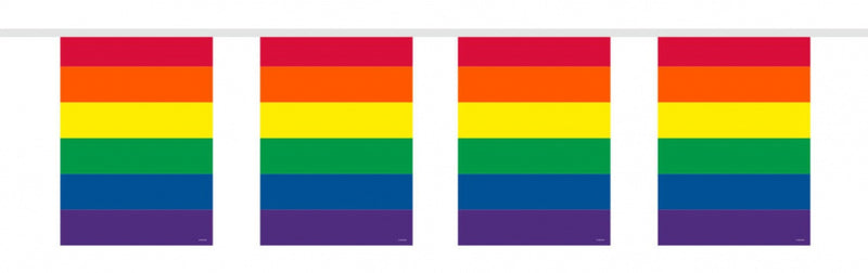 Regenboog Vlaggenlijn, 10mtr.