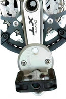 crankverkorter universeel aluminium zilver